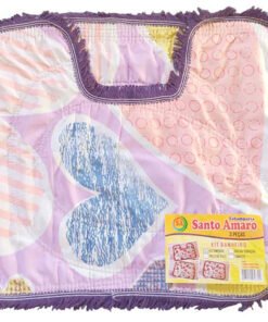 Kit para banheiro estampado 3 peças