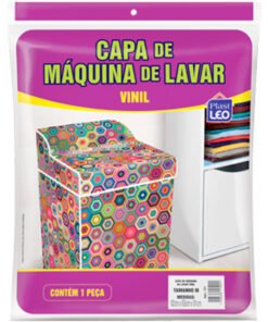 Capa para Máquina de Lavar Vinil Estampa P/M/G/T - Cx. c/ 24 Und.