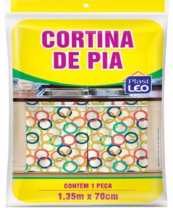 Cortina de Pia 1 Peça 1,35m x 70cm - Cx. c/ 800Und