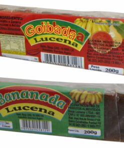 Goiabada | Bananada Lucena 200g Fardo 108 Und.