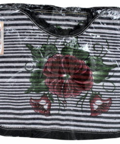 Kit Banheiro Pintado Flor 3 Peças
