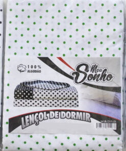 Lençol de Algodão Solteiro 88cm x 1,88m