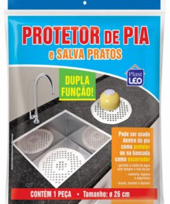 Protetor de Pia Redondo 11cm x 26cm - Cx. c/ 24 Und.