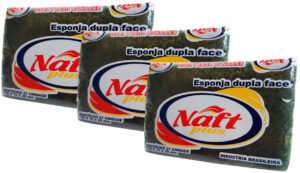 Esponja Dupla Face Naft Cx. c/ 60 Und.